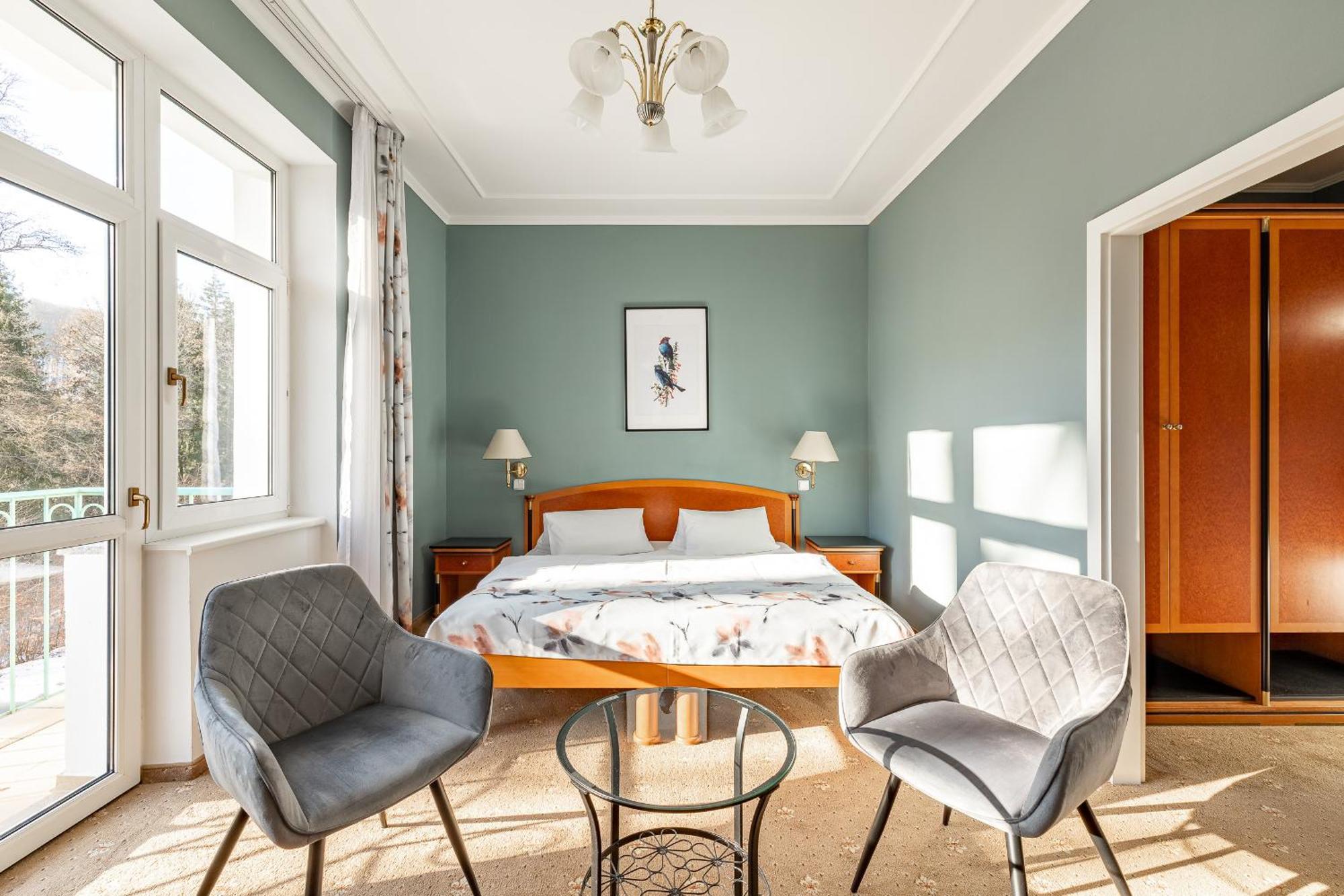 Spa & Wellness Hotel Silva Marianske Lazne Bagian luar foto